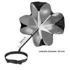 Running Speed Training Chute Resistance Parachute For Acceleration 56-inch