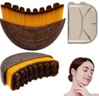 Face Lymphatic Contour Brush For Jawline   Chin Sculpting Dry Brushing Massager