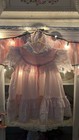 Vintage Baby Girl Light Lavender Ruffle Lace Dress