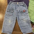 Vintage Toddler Baby Boy Clothes Lot Of 4 Jeans Rompers Size 24 Months