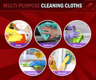 Microfiber Cleaning Cloth Set 12 Or 50 Towel Rag Car Polishing Detailing No-scra