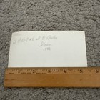Railroad Post Card Railroad Steam Engine Locomotive 1932 Vintage Photo