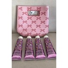 New 4 Pack Tutti Frutti Candy Hand Cream Bath   Body Works   Pink Bow Gift Bag