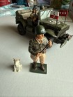 King country Toy Soldiers Vintage Patton Command Car  With Four Figures  2000
