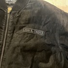 Law   Order Jacket Suade Special Victims Unit Size Xl Vintage Leather