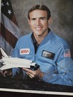 William F  Fisher Astronaut Sts-51-i Nasa Signed Early Original Litho Photo 1985