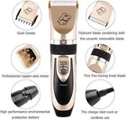 Dog Cat Pet Grooming Kit Rechargeable Cordless Electric Hair Clipper Trimmer Set