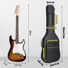 39 Inch Electric Guitar Bag Soft Guitar Case  7 Mm Thick Padded Electric Guit   