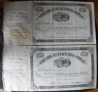 Stock Certificate Worumbo Manufacturing Company  Lisbon Falls   maine 1917-1932