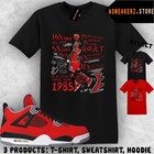 Shirt To Match Aj 4 Toro Bravo 2026 Sneaker Matching Tee Mj Accolades 23 T-shirt