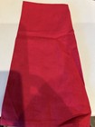 Red Christmas Dish Towel W  Christmas Trees Cotton 26 X 15  New