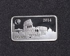 2014 Pf Solomon Island Half Dollar 2 5 Famous Place Rome   3 Monarch 1 Gr Round 