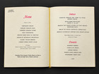 Elvis Presley 1971 Summer Festival Sahara Tahoe Original Souvenir Dinner Menu