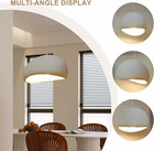 Arturesthome Nordic Cloud Pendant Lamp Shade Oval Lampshade Ceiling Hanging Lamp