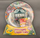 Vtg 2006 Crayola Telescoping Tower 3-tier Storage 150 Crayon Colors - Sealed