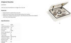 Maxxfan 00a04301k Rv Ceiling Ventilation Fan White 4 Speed New Open Box