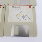 5x Macintosh Macpaint Macwrite Apple Mac 1984 Computer Software 3 5  Floppy Disk