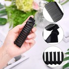 10 Pcs Portable Travel Folding Comb Brush Combo 10 Count  pack Of 1   Black