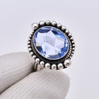 Tanzanite Gemstone 925 Sterling Silver Jewelry Ring  Vintage Ring  Gift For Her