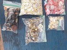 Vintage Estate   4  Pounds  buttons Of Various Sizes Shapes Colors Types Usable 