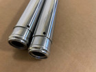 Harley Davidson  18 Fork Tubes 41mm 18  Over Stock 42 1 4  Hard Chrome