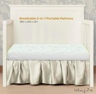 Dream On Me  2-in-1 Breathable Foam Two-sided 3  Mini portable Crib Mattress