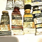 Oil Paint Lot Rembrandt Mussini Victor Shiva Schmincke Blue Cadmium Red Yellow