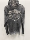 Vtg Affliction American Customs Reversible Long Sleeve Shirt Men Sz Large Y2k