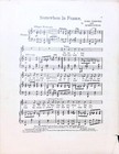 Somewhere In France Sheet Music Earl Carroll Rubey Cowan 1915 Large Format