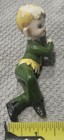 Vintage Mid-century Ceramic Green Pixie Elf
