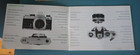 Nice Gold Nikon Fm Camera Instruction Manual Booklet Japan Vtg Free Shipping