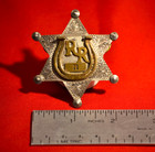 Roy Rogers Double R Bar Regulators Sass Badge  71 Circa 1999