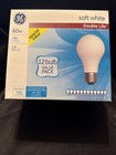 Ge Double Life 60w Soft White Bulbs A19 12 Bulbs New Old Stock  B3