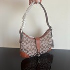 Cw654 Hamptons Hobo In Crystal Signature Jacquard