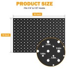 Pegboard Smith Metal Pegboard Panels  16  X 12  Heavy-duty Wall Peg Boards
