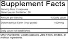120 Diatomaceous Earth Capsules  5 Pack   - Silica detox heavy Metals immunity