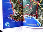 Vintage Map 17 Mls Dr Pebble Beach Carmel Coast Line From Nasa U2 Aircraft 1976