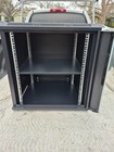 12u 19  24  Deep Server networking Wall Mount Cabinet W shelf And Casters
