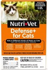 18 Doses - Nutri-vet Defense  For Cats-  Flea  Tick   Mosquito Topical Treatment