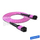 1-70m Mpo To Mpo Female female 8 12 Core Om4 Fiber Optical Patch Cord Cable Lot