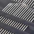 55pcs Stainless Steel Big Eye Sewing Needles Set For Hand Sewing Embroidery