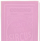 2   Killer   Antique Hunts Circus Newspaper Fiber Printing Press Plates - Unused