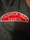 Vintage Boy Scout Venture Explorer Green Uniform Shirt Chisholm Trail Council Tx