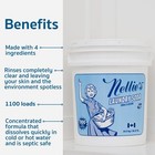 Nellie s Laundry Soda Powder Detergent - 1100 Loads  Fragrance-free  Eco-friendl