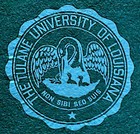 Vintage 1940   s Tulane University Green Wave Football Pennant  Wow