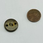 1800s Military Coat Of Arms Crown Embossed Button Sb5-26