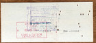 Rare 1960- Ibm 163896 Computer Punch Card  December 28  1960 Bank Check