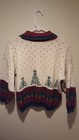 Vintage Tacky Winter Sweater - Sweater Loft - Large L - Multi-color -100  Cotton