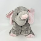 Ty Pluffies Winks Elephant  19    X Large Tylux Plush 2004 Gray  Stuffed Animal
