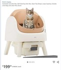 Automatic Self-cleaning Litter Box   200 Msrp  Open Top  10l Bin  Safety Sensors